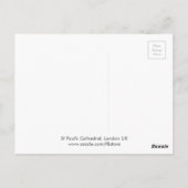 Cathédrale Saint-Paul, Londres Carte postale brita (Dos)