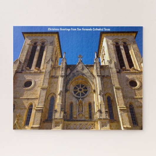 Cathédrale San Fernando Texas. Jigsaw Puzzle (Horizontal)