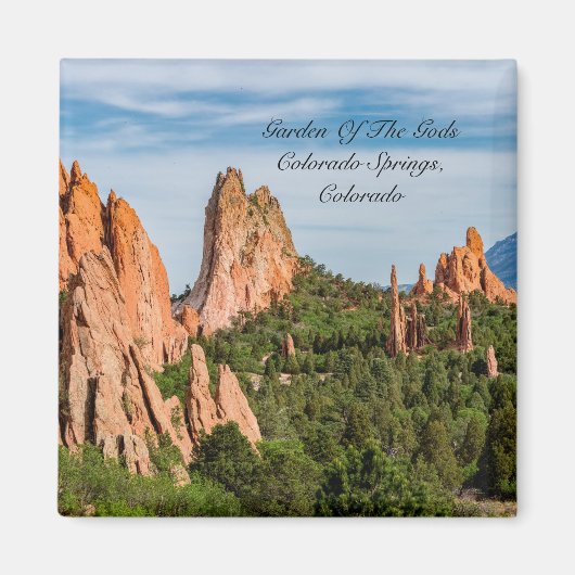Cathédrale Spires Formations Colorado Magnet (Devant)