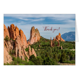 Cathédrale Spires Formations Colorado Merci Carte