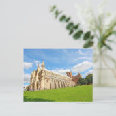 Cathédrale St Albans, Angleterre, carte postale (Debout devant)