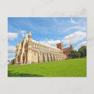 Cathédrale St Albans, Angleterre, carte postale
