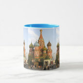 "CATHÉDRALE ST.BASIL" MUG DE CAFÉ RUSSE DE MOSCOU (Centre)