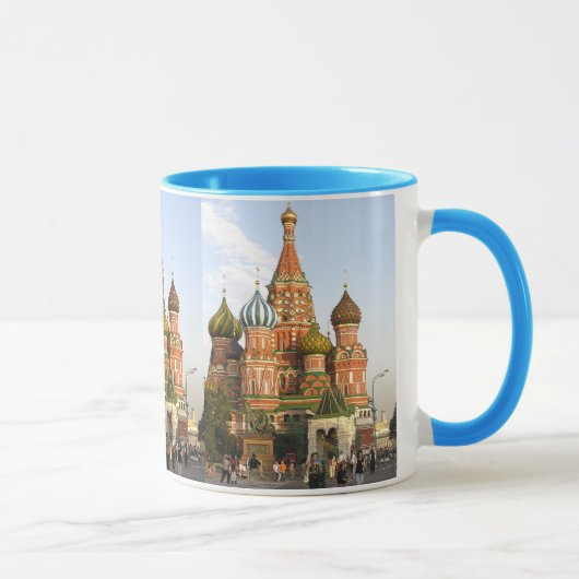"CATHÉDRALE ST.BASIL" MUG DE CAFÉ RUSSE DE MOSCOU (Droite)