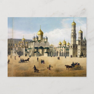 Cathedralen van de aankondiging en de Archangel; Briefkaart