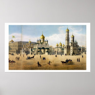 Cathedralen van de aankondiging en de Archangel; Poster