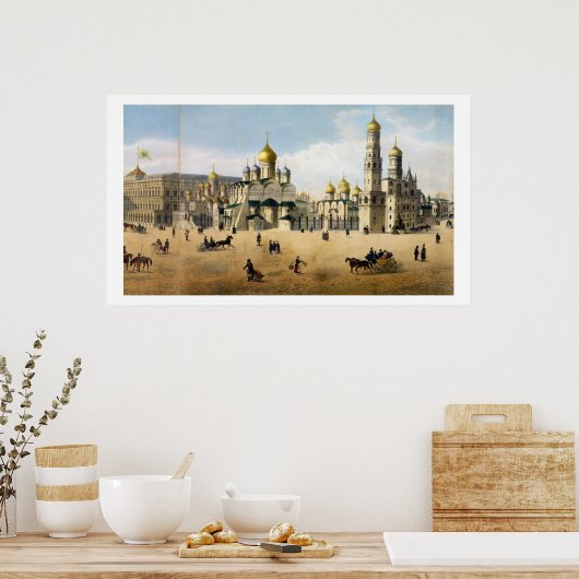 Cathedralen van de aankondiging en de Archangel; Poster (Keuken)