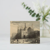 Cathedrals of England Series: Rochester 1836 Briefkaart (Staand voorkant)