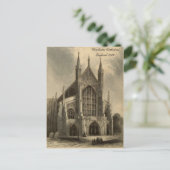 Cathedrals of England Series: Winchester 1836 Briefkaart (Staand voorkant)