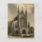 Cathedrals of England Series: Winchester 1836 Briefkaart (Voorkant)