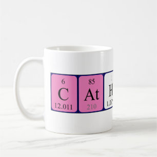Catherin nom de table périodique mug
