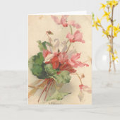 Catherine Klein  Briefkaart Reproductie (Gele Bloem)