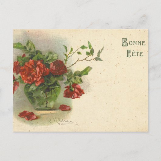 Catherine Klein  Briefkaart Reproduction (Voorkant)