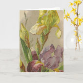 Catherine Klein Reproduction Vintage de la carte d (Fleur jaune)