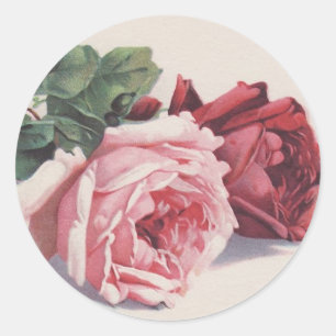 Catherine Klein's Roze & Rode Rozen Ronde Sticker