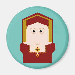 Catherine of Aragon fridge magnet Magneet