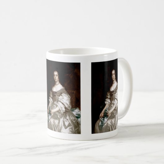 Catherine of Braganza, Mok Sir Peter Lely Coffee (Voorkant rechts)