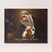 Catherine of Siena (Franceschini) Horizontal Legpuzzel (Horizontaal)