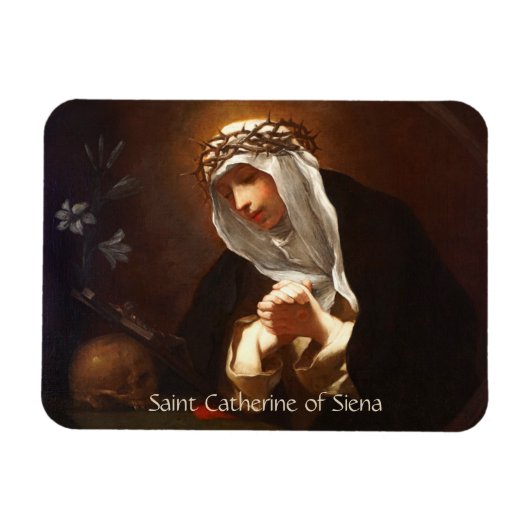 Catherine of Siena (Franceschini) Horizontal Magneet (Horizontaal)