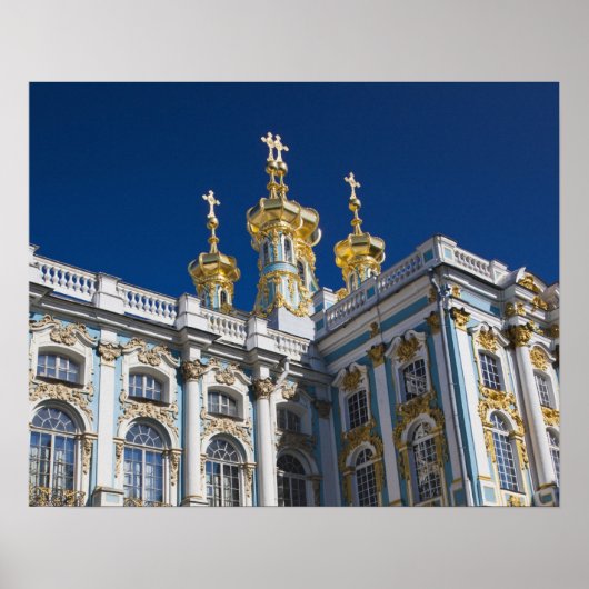 Catherine Palace Chapel detail Poster (Voorkant)