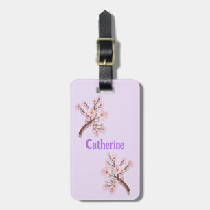 Catherine Sakura Bloesemtak Hart Bagagelabel