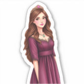 Catherine's White Background Sticker (Devant)