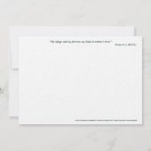 Catholic Art Briefkaart | De heilige Ulrich van Au (Achterkant)