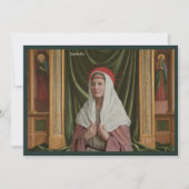 Catholic Art Briefkaart | Saint Ludmila (Voorkant)
