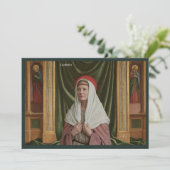 Catholic Art Briefkaart | Saint Ludmila (Staand voorkant)