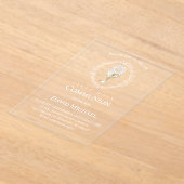 catholic first communion Eucharist Acryl Uitnodigingen (Laagn)