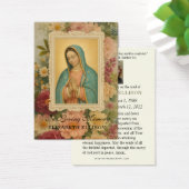 Catholic Funeral Blessed Mary Floral (Bureau)