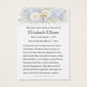 Catholic Funeral Blessed Mother Remembrance, (Dos)