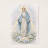 Catholic Funeral Blessed Mother Remembrance, (Devant)