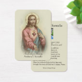 Catholic Funeral Memorial Prayer Holy Card (Bureau)