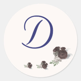 Catholic Grace Wedding Ronde Sticker