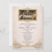 Catholic Jesus Girl First Communion Invitations (Devant)