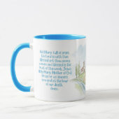 Catholic Prayer Mug, Marian Mug (Gauche)