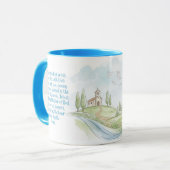 Catholic Prayer Mug, Marian Mug (Devant gauche)