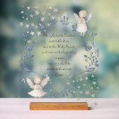 catholic prayer of praise acryl bord (Neutraal)