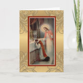 Catholic Priest Anniversary Ordination Crucifix Kaart (Voorkant)