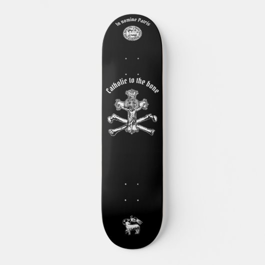 Catholic to the bone - Skateboard, 8 1/8" Deck Skateboard (Voorkant)
