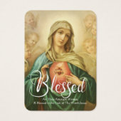 Catholic Virgin Mary Anniversary Death Loved One (Devant)