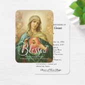 Catholic Virgin Mary Anniversary Death Loved One (Bureau)