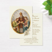 Catholic Wedding Prayer Card Betrothal  (Bureau)