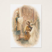 Catholic Wedding Prayer Card Betrothal  (Devant)