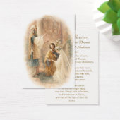 Catholic Wedding Prayer Card Betrothal  (Bureau)