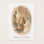 Catholic Wedding Prayer Card Betrothal  (Devant)