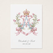 Catholic Wedding Prayer Marian Auspice Visitekaartje (Voorkant)