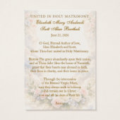 Catholic Wedding Prayer – Our Lady of Grace (Dos)