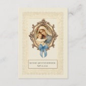 Catholicisme Baptême Souvenir Carte Sainte (Devant)